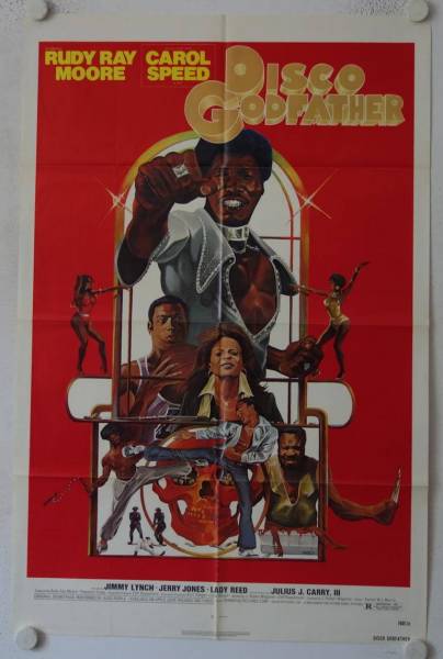 Disco Godfather original release US Onesheet movie poster